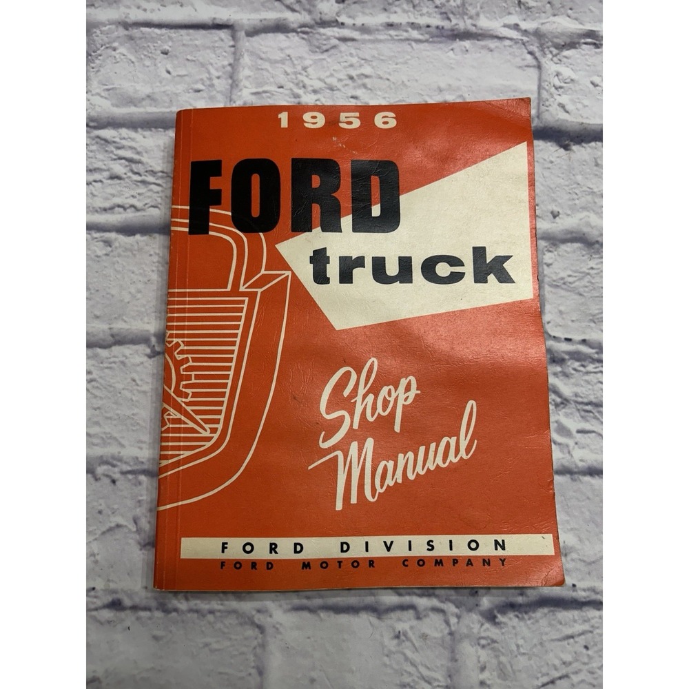 1956 Ford truck shop manual